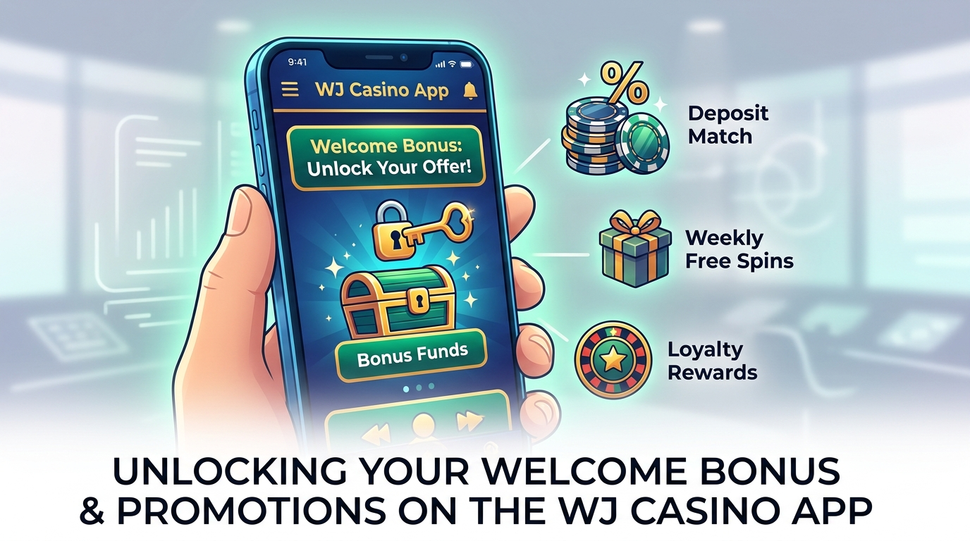 Unlocking Your Welcome Bonus & Promotions on the WJ Casino App