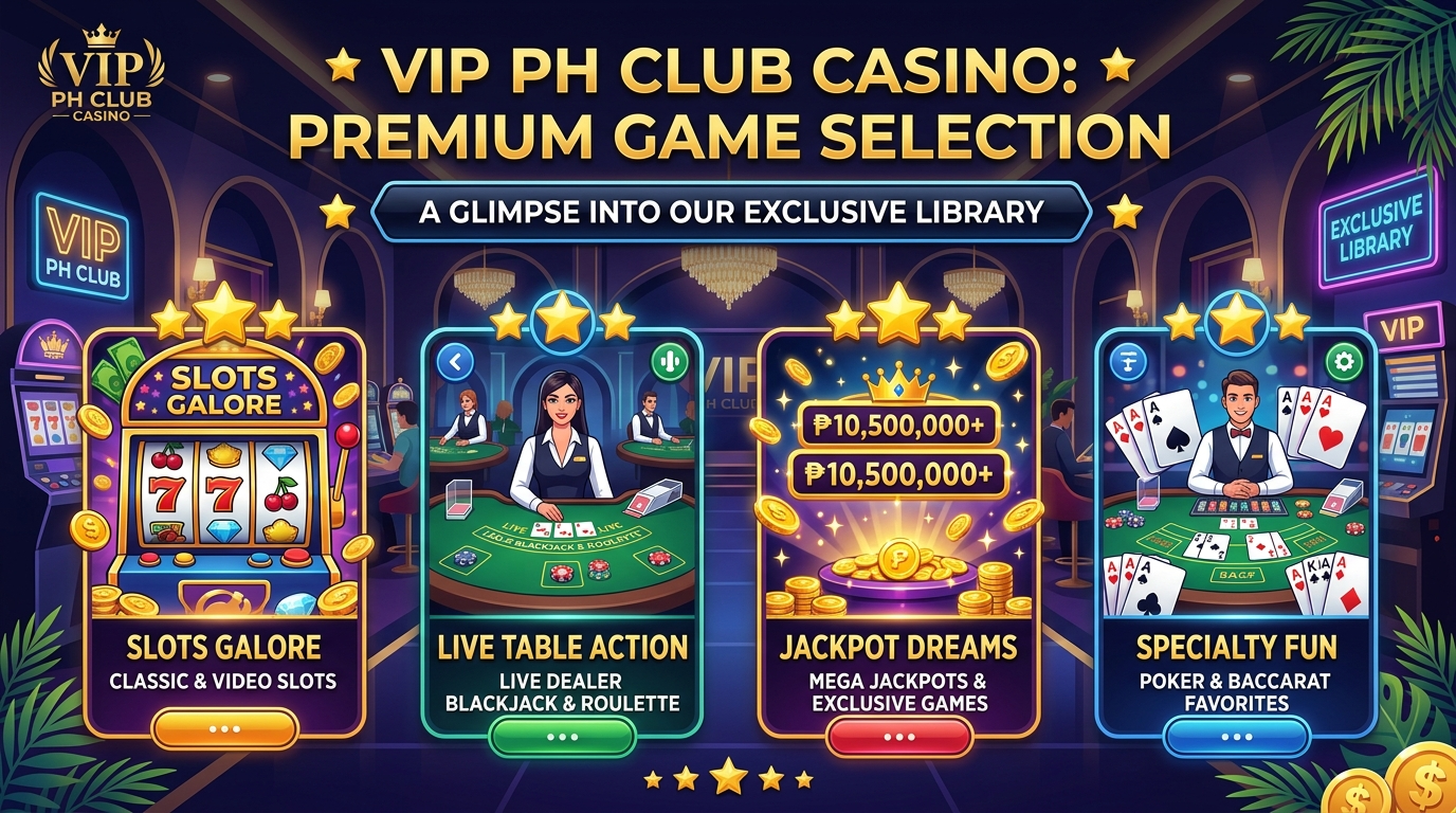 VIP PH Club Casino: Your Ultimate Guide to Exclusive Gaming