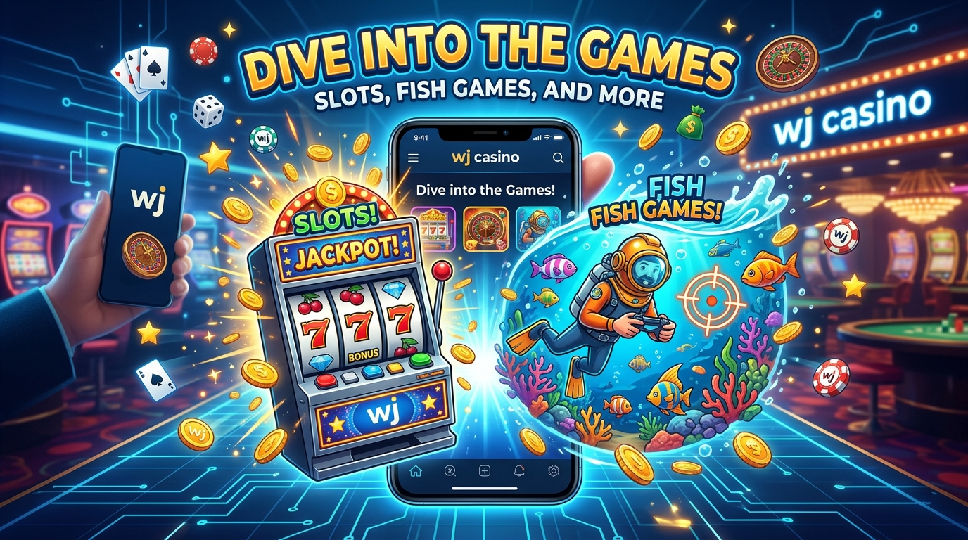 Dive into the Games: Slots, Fish Games, and More